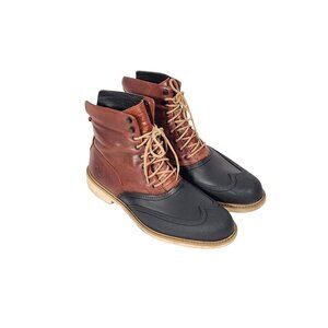 Timberland Stormduck Waterproof Leather Lace Up Wingtip Boots Men's 10.5